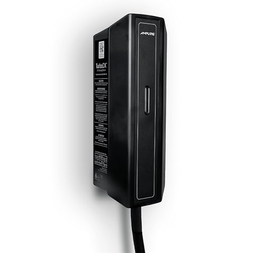 AMPURE TurboDX - Cargador EV nivel 2, carga rápida de 32 A, cableado, resistente al agua IP67, compatible con SAE J1772 #Tdxhw32a