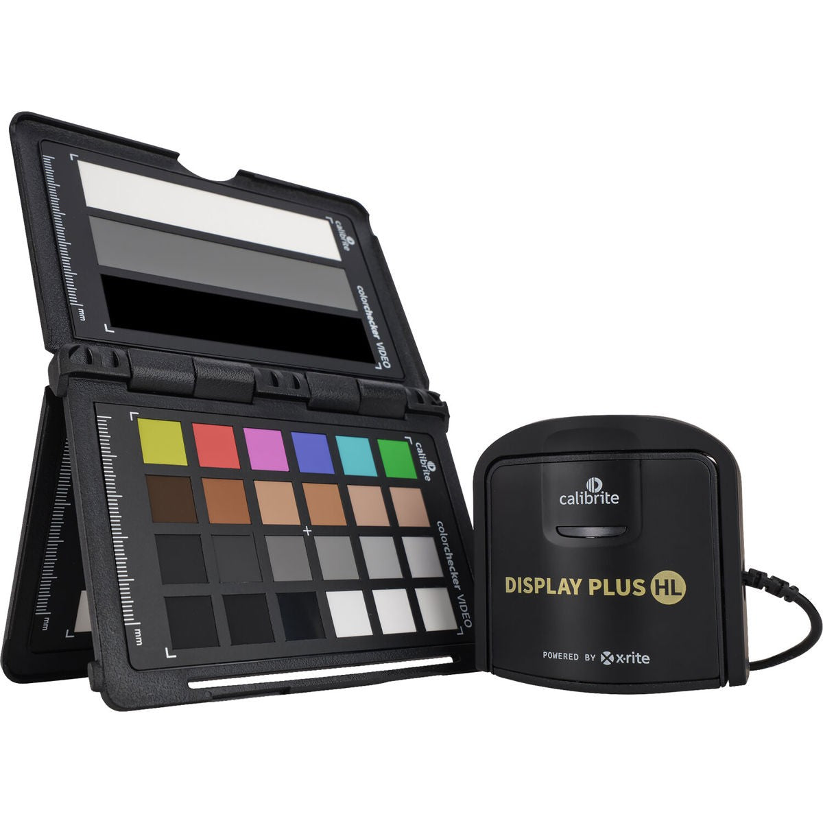 Kit de fotografía de vídeo Calibrite con pantalla, colorímetro HL y ColorChecker Pass CBCCPLHLPPV