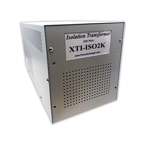 POWER X CHANGER Transformador de aislamiento XTI-ISO2K Capacidad 2000W Voltaje de entrada 220 V CA, 9,3 A Voltaje de salida 220 V CA, 9,1 A