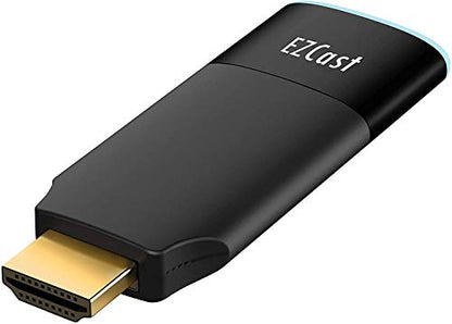 EZCast Receptor de pantalla inalámbrico 2, transmisión de YouTube, compatible con WiFi de 2.4/5GHZ, compatible con Android, iOS, Windows, MacOS, DLNA, Miracast, Airplay mirroring
