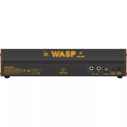 Legendario sintetizador analógico Behringer WASP DELUXE con dos OSC y VCF multimodo