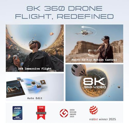 ANTIGRAVITY A1 8K 360 Drone Infinity Bundle #DE001-03