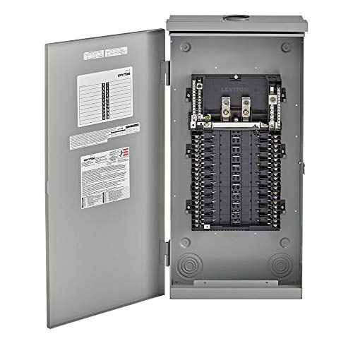 Leviton LR222-LDD Centro de carga para exteriores de 20 espacios con lengüetas principales