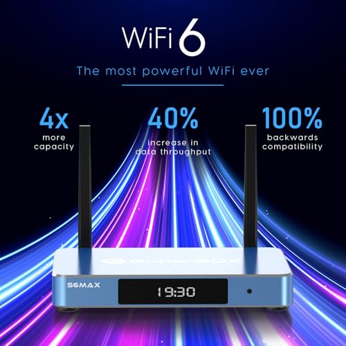 SUPER S6 MAX ultra Control de voz integrado, control de voz integrado, adaptador USB 3.0 OTG para iOS, teclado completo, paso a paso