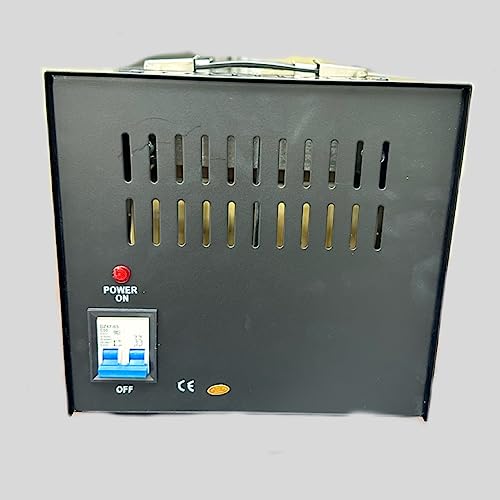 Simran THG-20,000 convertidor de voltaje, transformador de potencia elevador y descendente para conversión de 110 voltios, 220 voltios, 240 voltios (20000 vatios)