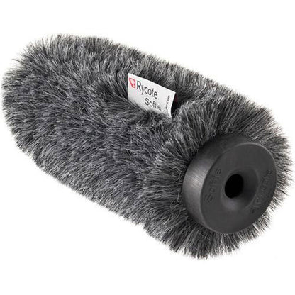 Micrófono de condensador direccional Rode NTG-4 con kit de viento Rycote Long Hair de 14 cm