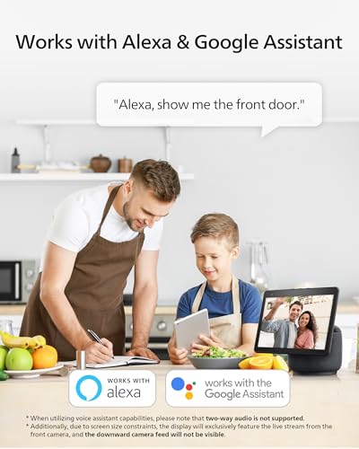 Cámara de timbre de video de seguridad Philips (timbre incluido), sin cuota mensual, cámaras duales 2K FHD con detección de movimiento, audio de 2 vías, compatible con Alexa y Google Assistant # DDA270X-2TXS
