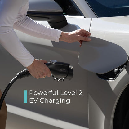 Lectron Estación de carga de vehículos eléctricos de 48 amperios, potente cargador EV de nivel 2 (240 V) con enchufe NEMA 14-50/cableado, V-Box Pro compatible con todos los vehículos eléctricos J1772