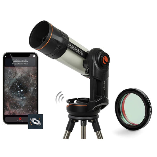 Kit de observatorio doméstico inteligente Celestron Origin Mark II con filtro para nebulosas. CN12100K