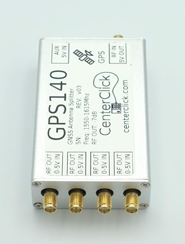 Divisor de 4 vías GPS/GNSS GPS14x para antenas alimentadas (GPS140)