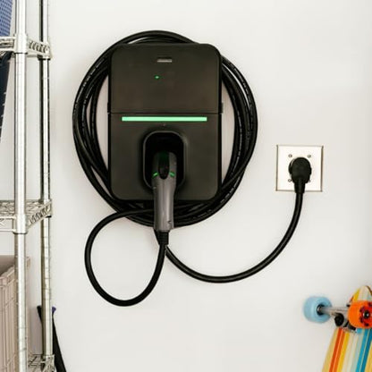 Eaton Cargador de vehículo eléctrico 32AMP (EV) Nivel 2 NEMA 14-50R Enchufe de montaje en pared GMEV32BR