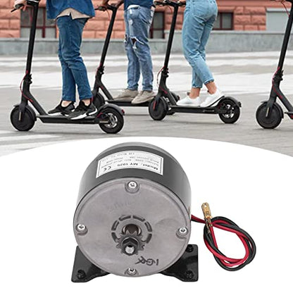 Motor cepillado de alta velocidad de alta velocidad de DC para vespa eléctrica, potente motor de aluminio de 12V 250W para pequeños coches eléctricos, equipo mecánico
