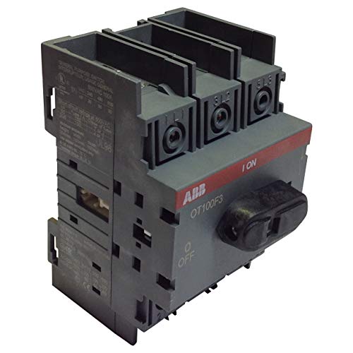 ABB OT100F3 Desconexión no fusionada, 100 amperios, 3 polos