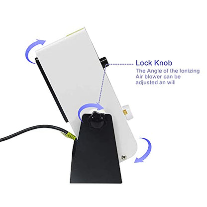Soplador de aire ionizador ESD ionizador Soplador de aire ionizante de escritorio Eliminador estático Ventilador ionizado antiestático AC110V