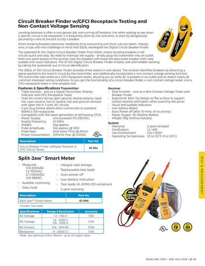 Ideal Industries 61-534 Circuit Breaker Finder