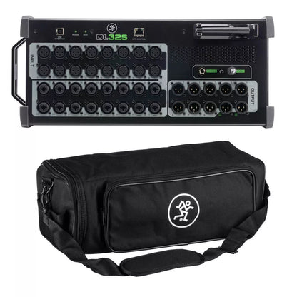 Mezclador Mackie DL32S de 32 canales + paquete de software (incluye bolsa para mezclador Mackie n.º DL32SA)