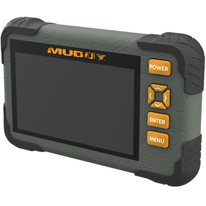 Muddy CRV3 HD Visor de Tarjetas SD - Lector/Visor de Tarjetas SD Duradero Resistente al Agua para Caza al Aire Libre con Pantalla LCD de 4.3" y Conector para Auriculares para Audio - ‎MUD-CRV43HD