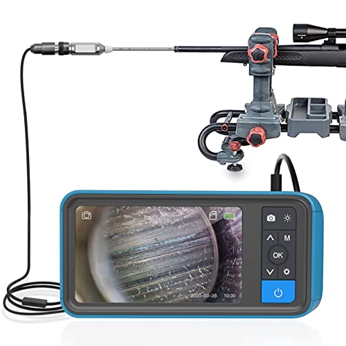 Teslong Boroscopio rígido para rifle, varilla de 0.2 pulgadas, cámara de limpieza de pistola de alcance digital, para armas de fuego de caza calibre .20 y más grandes, tubo de inserción de 26" NTG450H