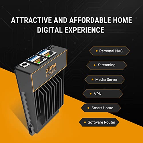 832 Router de servidor de una sola placa X86 Computadora de una sola placa Almacenamiento en la red en la nube personal Servidor multimedia 4K Puerta de enlace Gigabit dual - PCIe x4 SATA