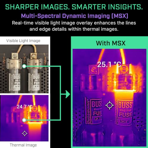 Flir E5 Pro Cámara termográfica con WiFi, 160x120 MSX, Ignite Cloud