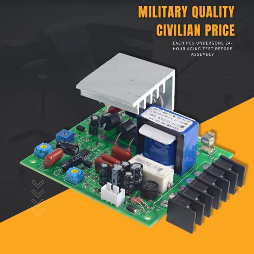Controlador de velocidad del motor de CC Entrada de CA 110V DC 0-90V Perilla de salida Regulador de velocidad eléctrica de velocidad ajustable para motor de CC de imán permanente 400W DC-51