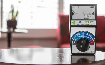 Medidor EMF detecta campos de radio, magnéticos y eléctricos, para 5G, torres celulares, WiFi, Bluetooth, medidores inteligentes