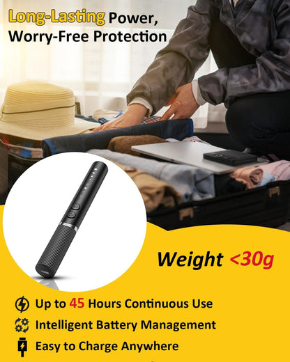 Detectores de cámara oculta, buscador de cámara espía, dispositivo de seguimiento GPS oculto, detector de dispositivo de grabación de escucha, barrendero oculto de insectos y detector de cámara KT3