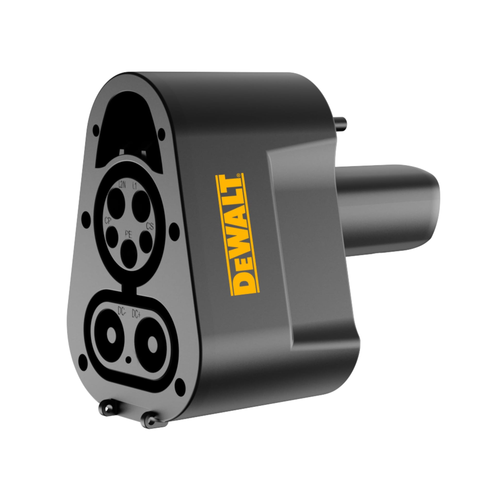 DEWALT Adaptador de carga rápida CCS1 a NACS para todos los modelos Tesla de 2021 y posteriores, excluyendo Cybertruck, 350A, 1000V, Compatible con estaciones de supercargador DC de nivel 3