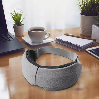 Máscara de ojos Sharper Image RealTouch, masajeador de frío y calor, color gris 1016957