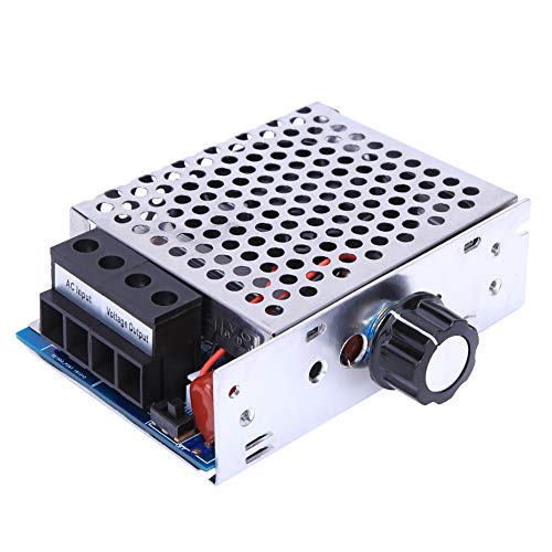 AC 110V 230V 10000W regulador de voltaje de tiristor, regulador de voltaje electrónico SCR, controlador de velocidad del motor para motor eléctrico
