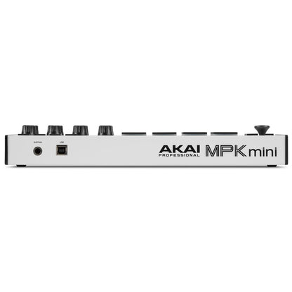 Akai MPK Mini MK3 Controlador MIDI de 25 teclas, blanco #MPKMINI3W