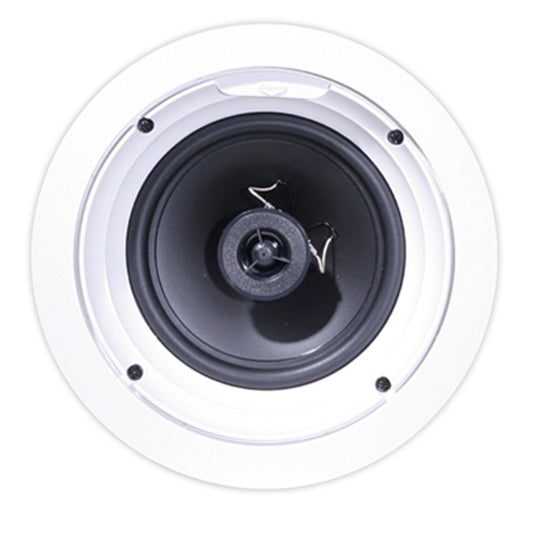 Altavoz de techo Klipsch R-1650-C de 6,5", individual, blanco n.° 1007209