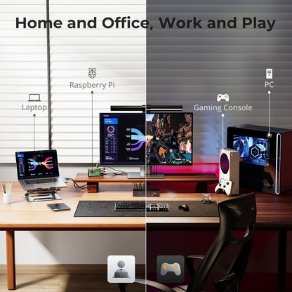 TESmart Conmutador KVM HDMI de 8K a 60Hz, 4 computadoras, 1 monitor USB 3.0, 4 puertos KVM 4K a 144Hz para juegos, 1G Ethernet, emuladores EDID, interruptor de tecla rápida, chip ADI, HKS401-M24-USBK