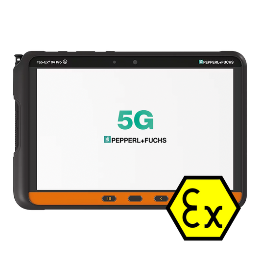 Tablet Android Ecom Tab-Ex 04 Pro DZ2 intrínsecamente segura, 1 TB, WiFi 6 / 5G - #TABEX04PRODZ2WWANEURCS6000