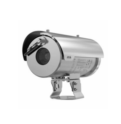 Axis Communications XFQ1656 4MP Outdoor Network Explosion-Protected Camara 3.9-10mm Lens Para uso en zonas peligrosas (Clase I/II/III División 1, Zona 1, 21, IIC, IIIC y Ex I Mb certificadas)