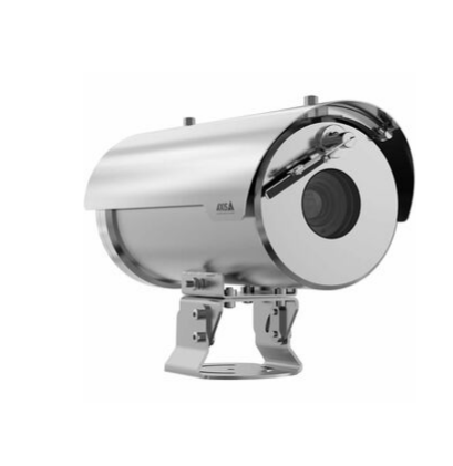 Axis Communications XFQ1656 4MP Outdoor Network Explosion-Protected Camara 3.9-10mm Lens Para uso en zonas peligrosas (Clase I/II/III División 1, Zona 1, 21, IIC, IIIC y Ex I Mb certificadas)