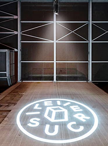 30W Proyector de Gobos con Logotipo para Negocios-Sistema de Refrigeración Dual-Proyector de Logo Luz LED de Imagen con Lente de Cristal Gratuito y Mando a Distancia - Uso en Interiores