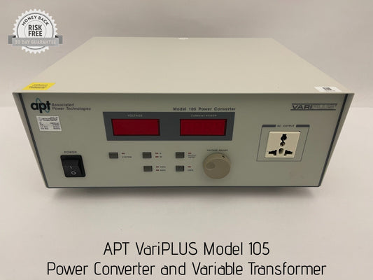 Convertidor de potencia y transformador variable APT VariPLUS modelo 105 - UNICA PIEZA FAVOR DE CONSULTAR DISPONIBILIDAD ANTES DE COMPRAR