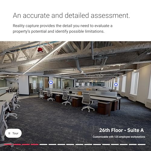 Matterport Pro3 - Cámara digital con escáner 3D Lidar más rápido para crear experiencias profesionales de recorrido virtual 3D con 360 vistas y fotografía 4K espacios interiores y exteriores 858209007579
