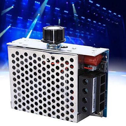AC 110V 230V 10000W regulador de voltaje de tiristor, regulador de voltaje electrónico SCR, controlador de velocidad del motor para motor eléctrico