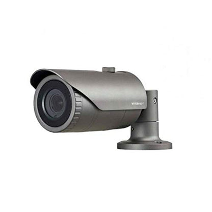 HANWHA TECHWIN, HCO-6080R | Cámara de Conexión BNC, IR Bullet, Full HD, WDR, Exterior, Lente Varifocal Motorizada F1.6 3.2 a 10 MM, 2 Megapíxeles, Resolución 1080p, 30 FPS, 12/24 Voltios AC/DC,