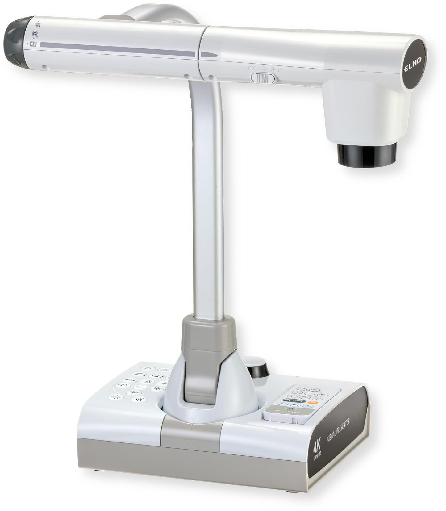 Elmo Cámara interactiva de documentos modelo 1380 TT-12G, 4K Ultra HD, sensor de 12 MP, micrófono incorporado, brazo flexible multiángulo, HDMI/USB/VGA, zoom de 192x, para aprendizaje a distancia en