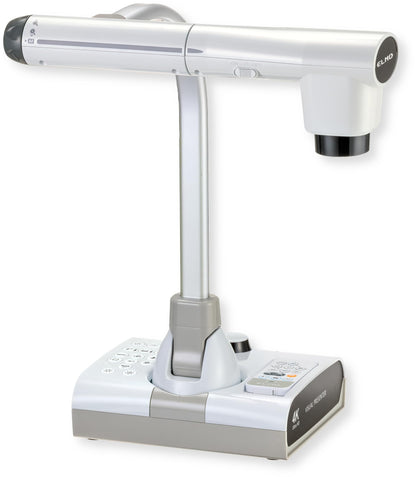 Elmo Cámara interactiva de documentos modelo 1380 TT-12G, 4K Ultra HD, sensor de 12 MP, micrófono incorporado, brazo flexible multiángulo, HDMI/USB/VGA, zoom de 192x, para aprendizaje a distancia en