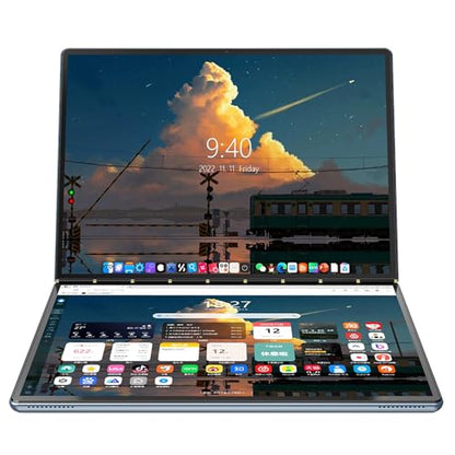 2-en-1 10.95 "2.5K Dual Screen Touch Laptop CPU Core i3-1215U Win 11 Home 16GB RAM 1TB SSD