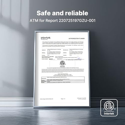 Morec Cargador EV de nivel 2 certificado ETL/UL, estación de carga doméstica de 40 A 9.6 KW, NEMA 14-50 240 V, cargador portátil EV con cable de 25 pies para automóviles SAE J1772