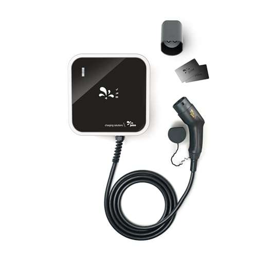 Juice Charger Me 3 - Wallbox de 11 kW con contador de electricidad, LAN, RFID, estación de carga para todos los coches eléctricos, cable de carga tipo 2 - Fabricado en Alemania EP-JCME3M-02