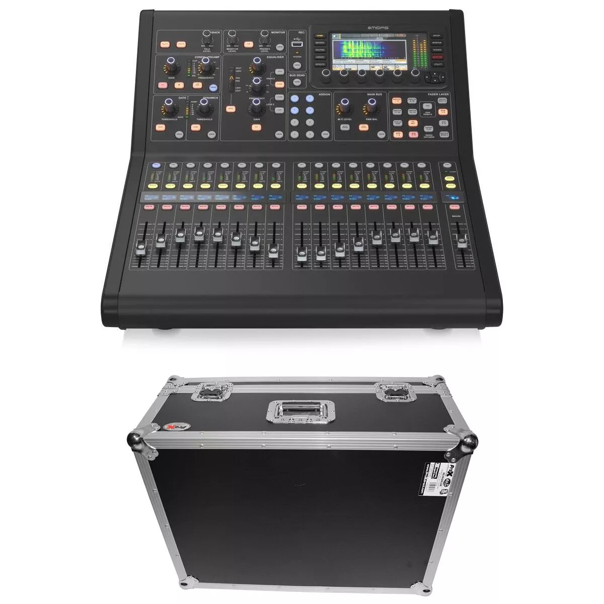 Consola digital Midas M32R-LIVE de 40 canales con estuche de transporte XS-MIDM32R