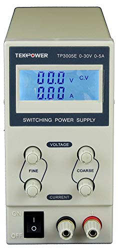 Tekpower TP3005E DC Fuente de alimentación conmutada ajustable 30V 5A Pantalla digital