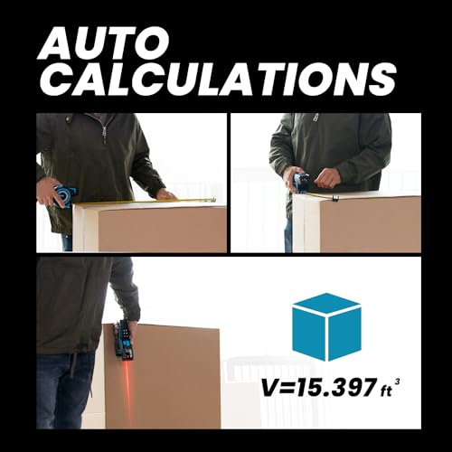 Cinta métrica digital 3 en 1 DTX10, herramienta de medición láser de 330 pies y cinta de bloqueo automático con lectura digital instantánea, línea láser extendida y medición incremental, cinta reemplazable