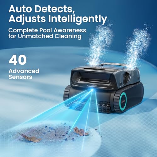Aiper Scuba X1 Pro Max - Robot aspirador de piscina y robótico para piscina con succión de 8,500 GPH, mapeo de piscina, filtración ultrafina de 3 μm, estacionamiento inteligente de superficie, para todas las piscinas enterradas, gris